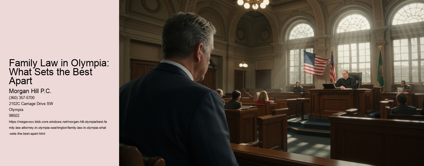 Family Law in Olympia: What Sets the Best Apart